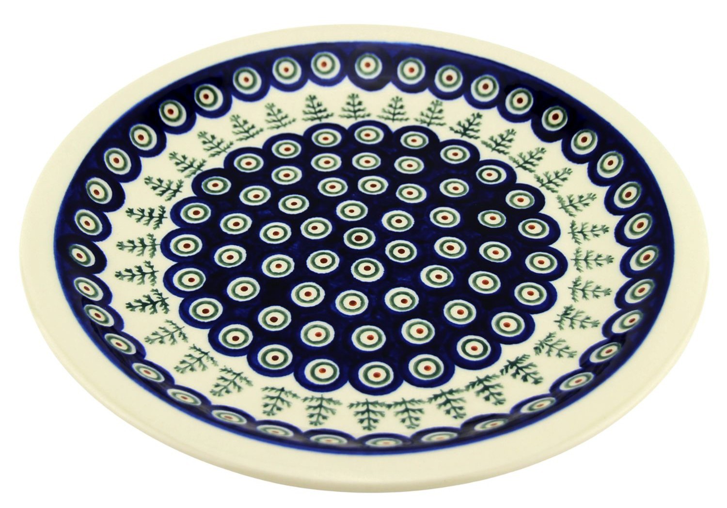 Polish Pottery Dinner Plate 10.75″ Zaklady Boleslawiec