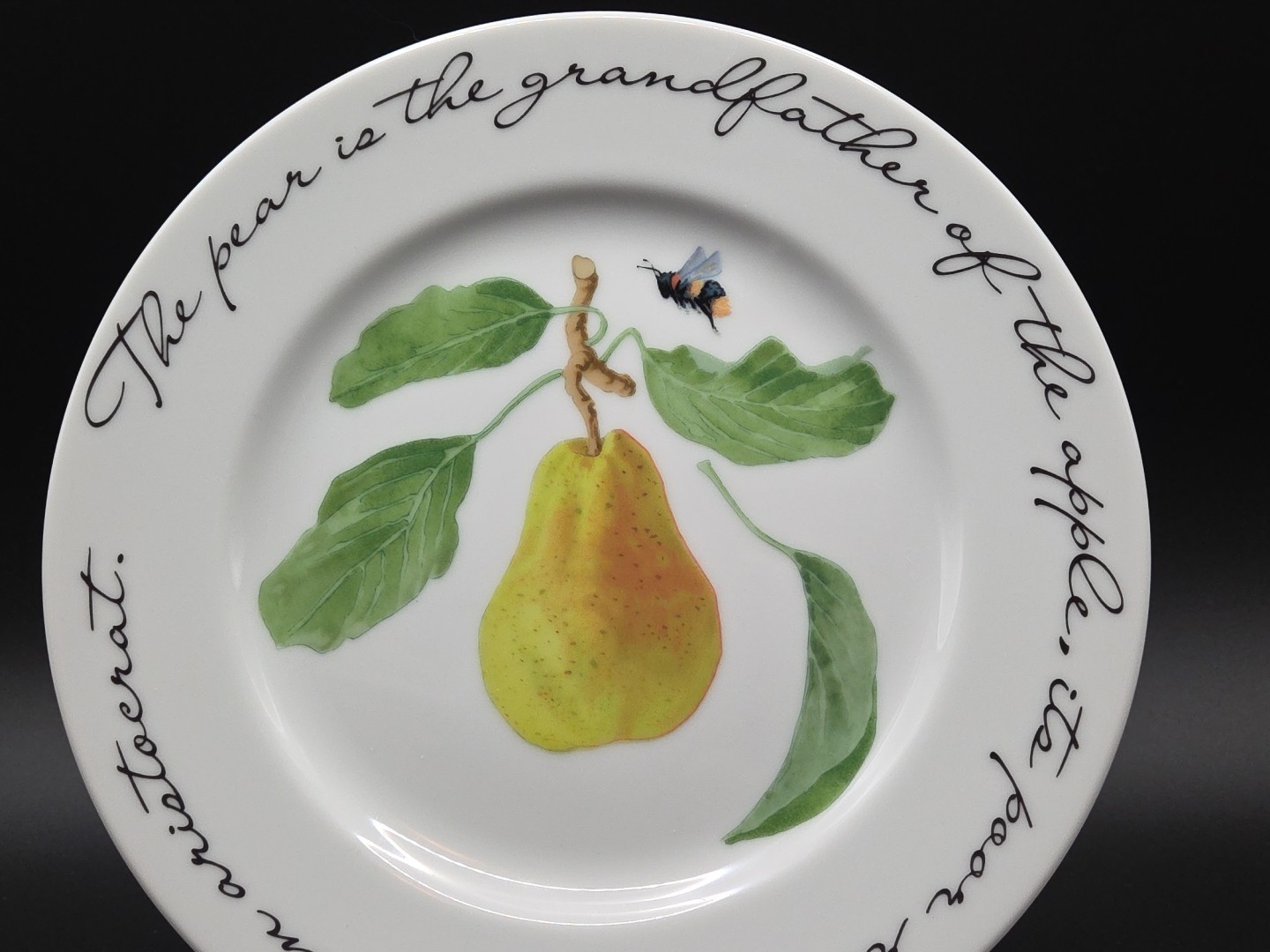 1 x Williams Sonoma Orchard Suite Pear Salad Plate 7 & 7/8″