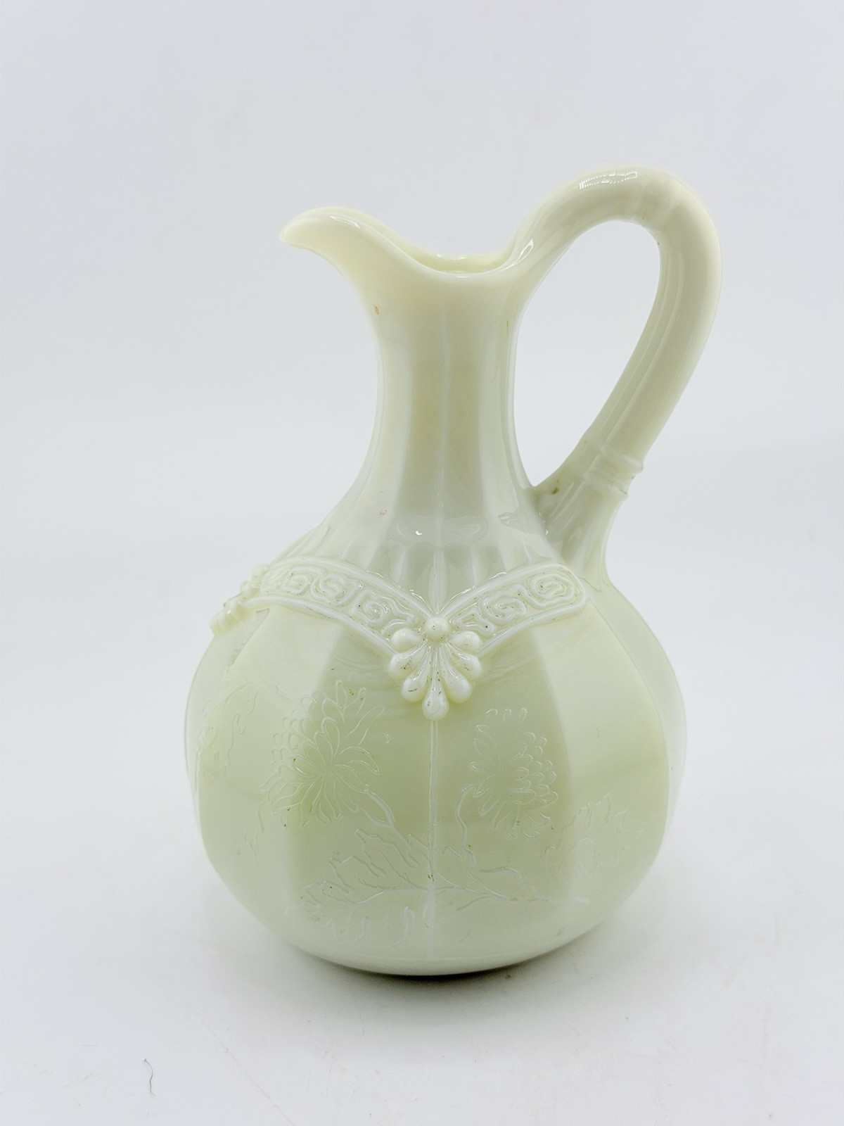 Northwood Chrysanthemum Sprig Pagoda Cruet c1899 No Stopper C10