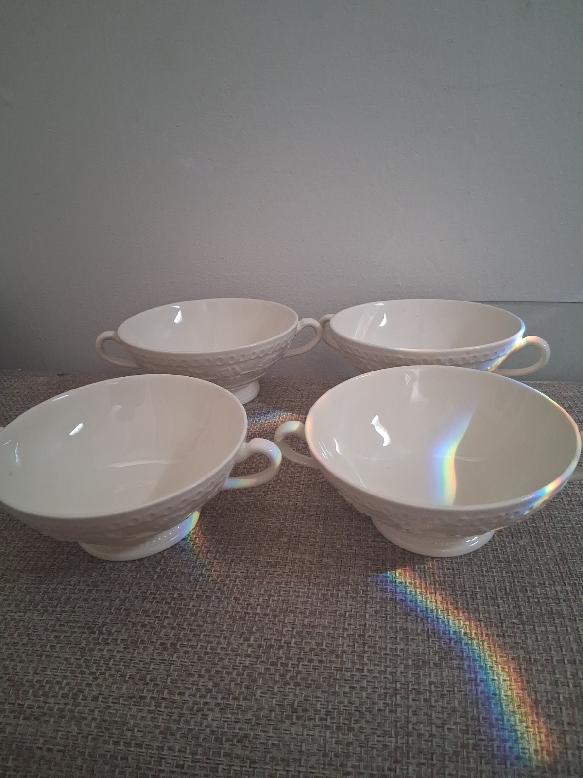 Wellesley Wedgwood Cream Soup 5 3/8″ DiametMer