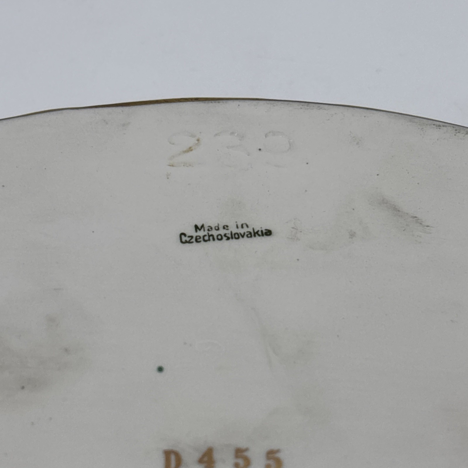 Pickard Gold Tray D455 Czechoslovakia