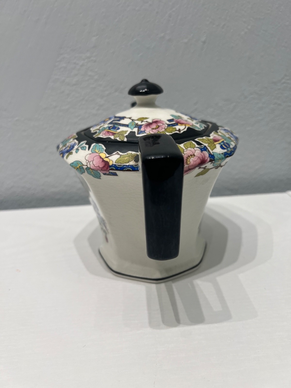 Wedgwood & Co Imperial Porcelain Nankin Black Teapot