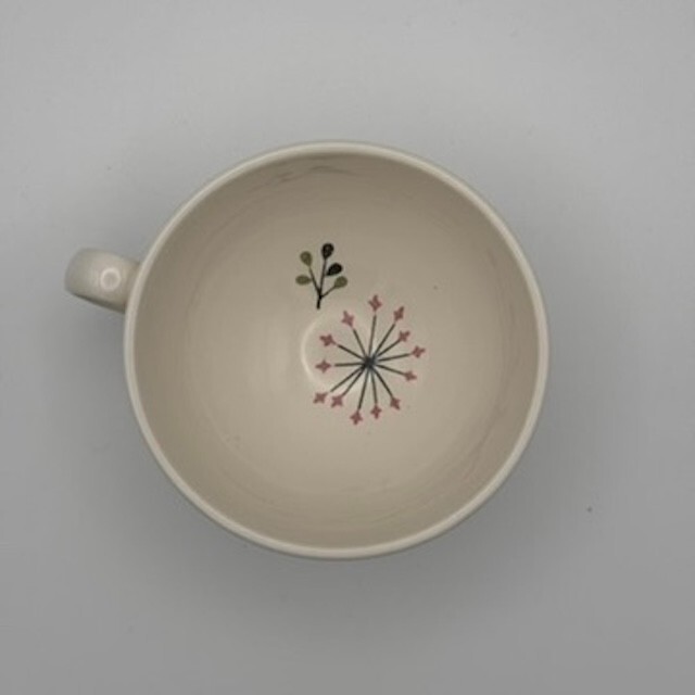 Vintage Franciscan Echo Pattern Single Flat Cup 2 1/8 in