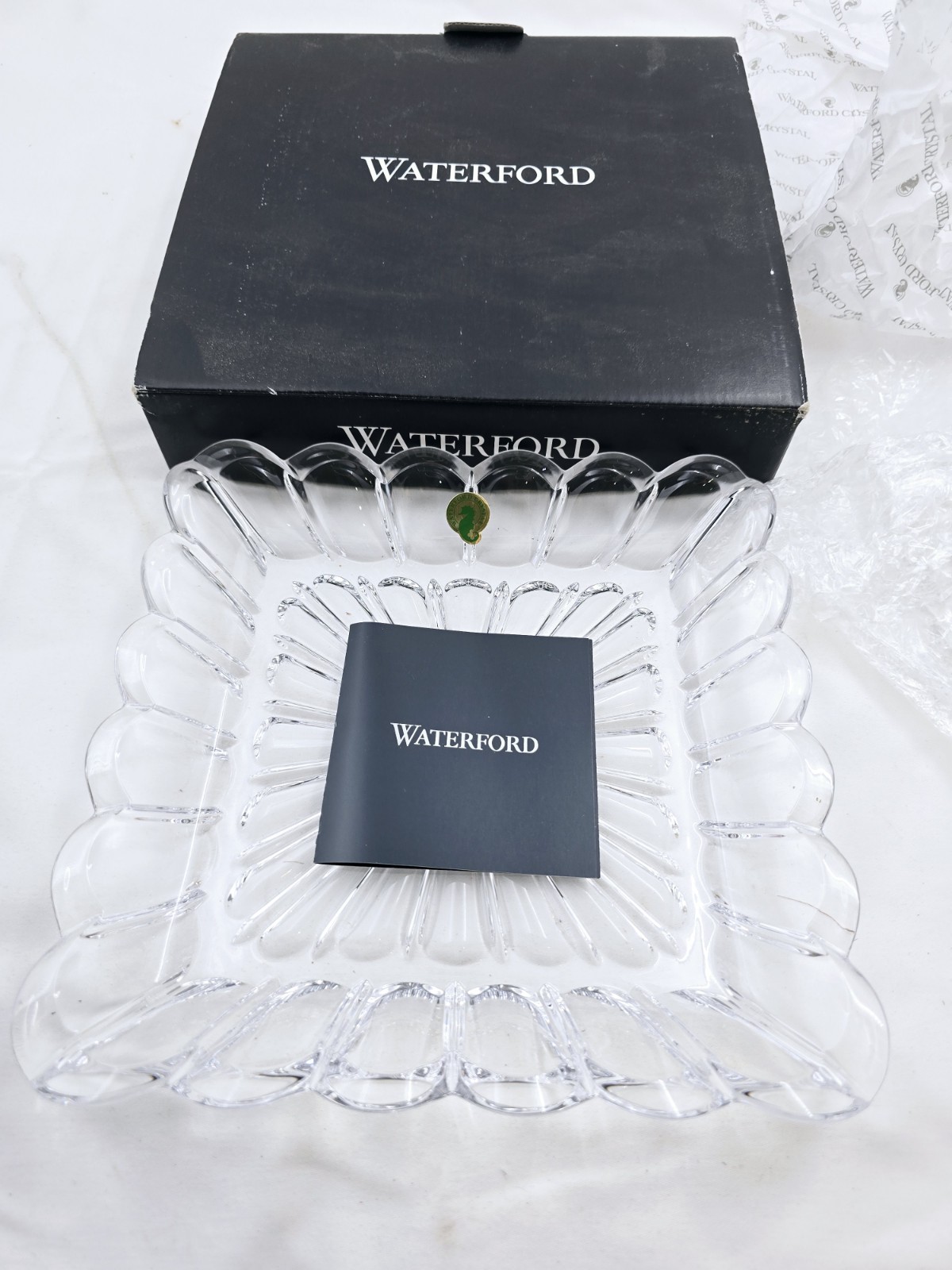 Waterford Crystal Curraghmore 9″ Encore Tray Slovakia