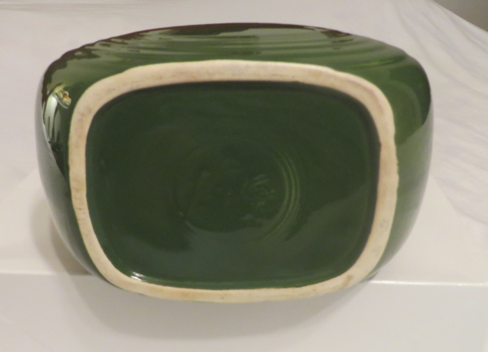 Vintage Fiesta 1950’s *FOREST/DARK GREEN* Disk Water Pitcher