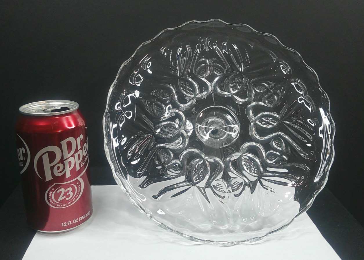 Bryce, Higbee Glass Co, EAPG, Cake Stand, Beaunot, USA, c 1899, ExCd