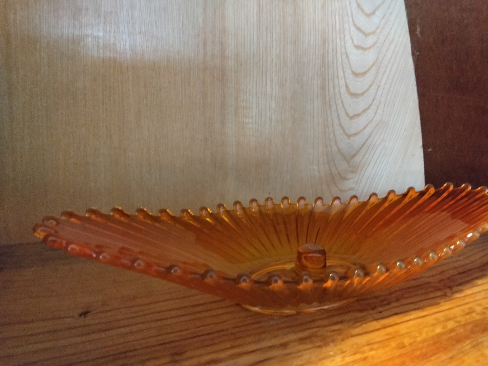 Fostoria Heirloom Orange Bittersweet MCM Oval Bowl 12 1/2″