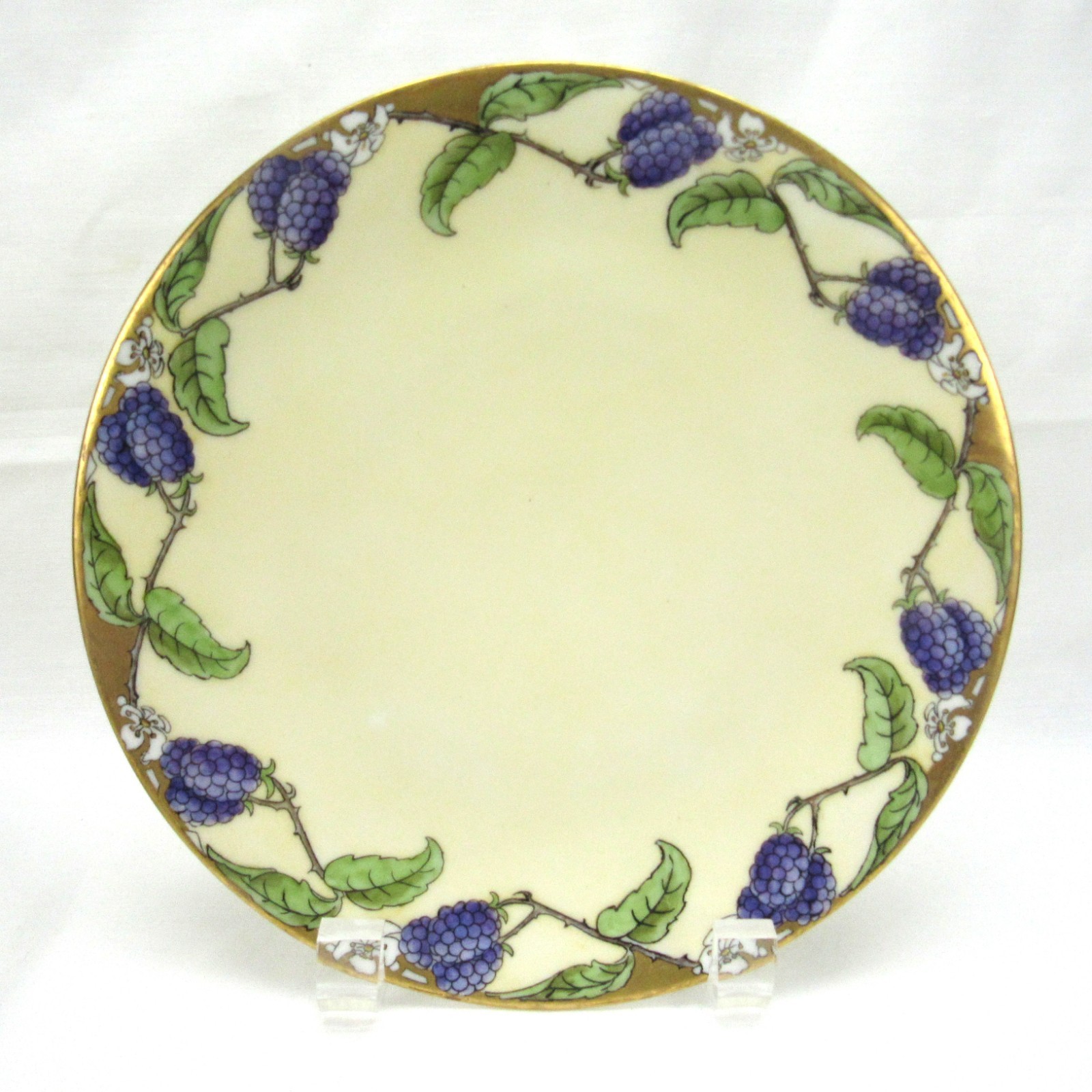 Vintage Favorite Bavaria Fruit Plates hand painted 5 pc collection excellent