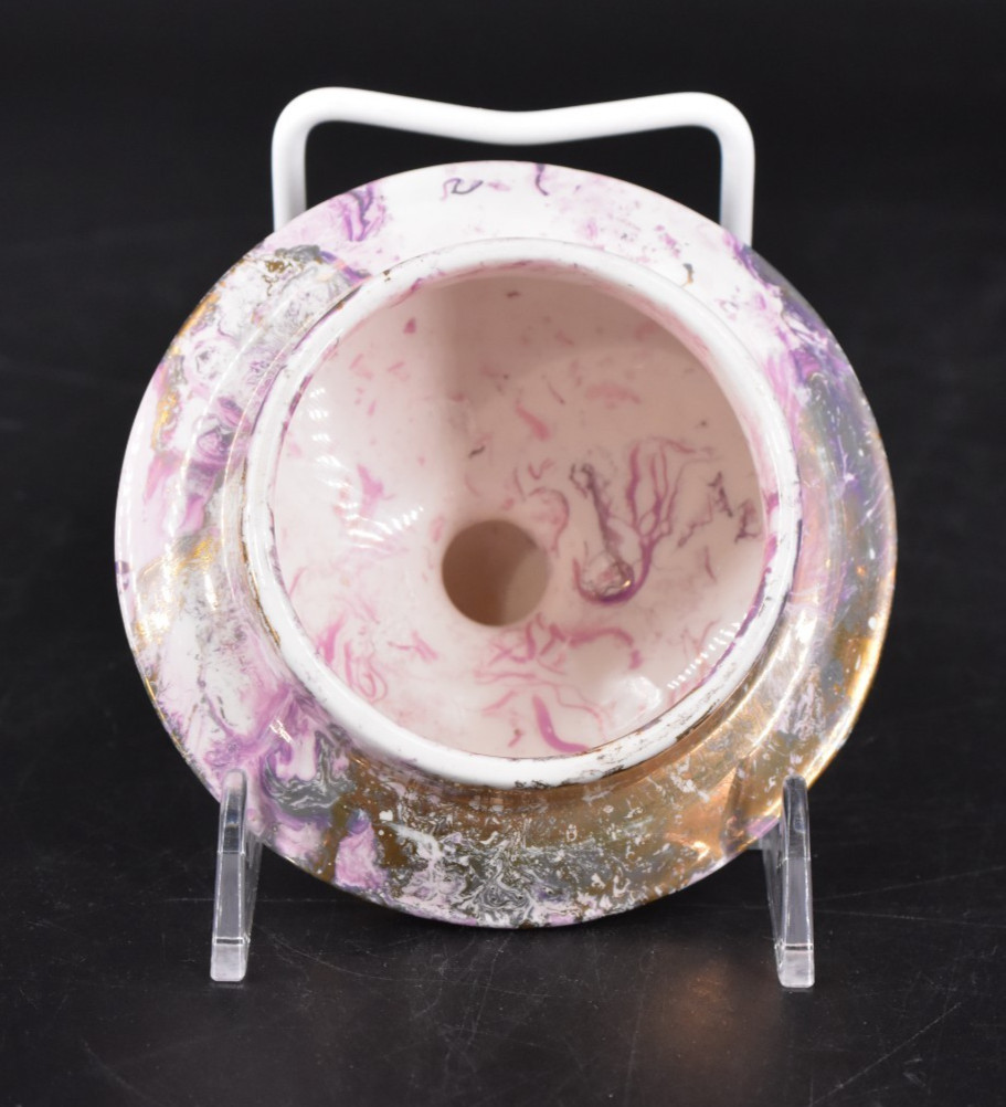 Vintage SASCHA BRASTOFF Surf Ballet Pink Coffee Pot Large 10 3/8″