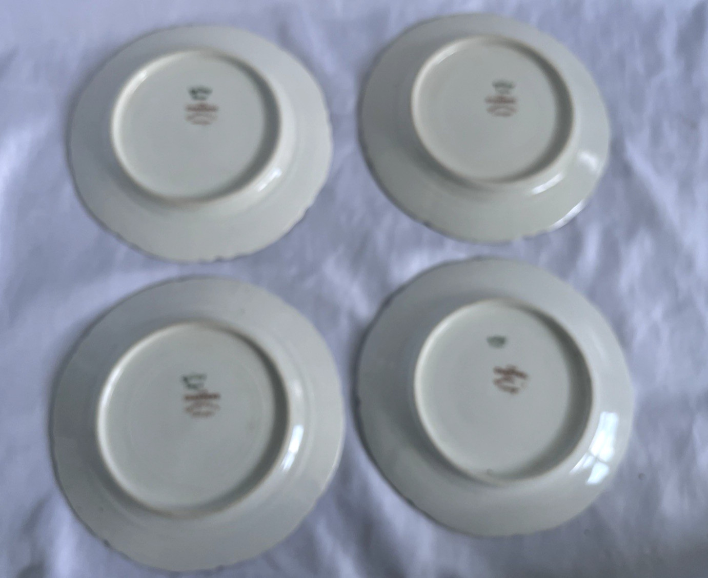 HAVILAND Limoges Charonne lot of four bread & butter plates. Limoges. Floral.