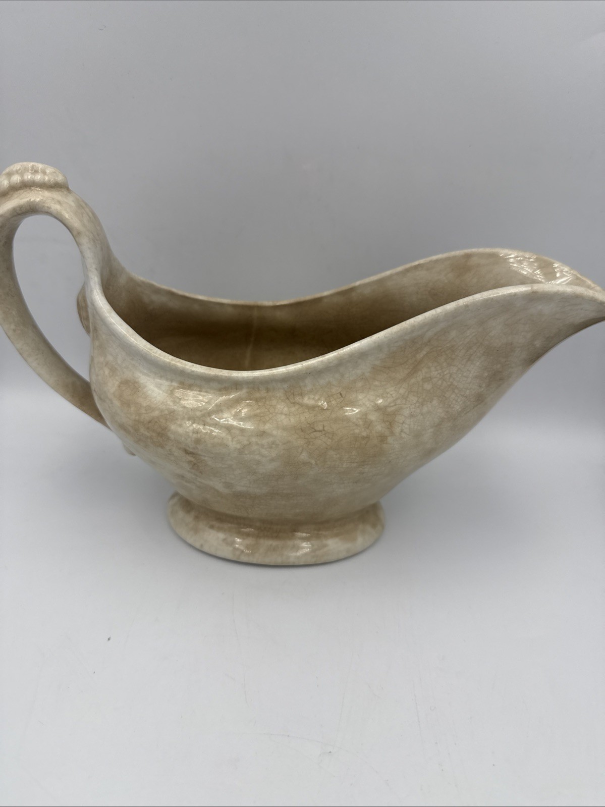 Wedgwood 1800’s Ironstone Ceres Wheat Corn Gravy Boat With 9” Underplate
