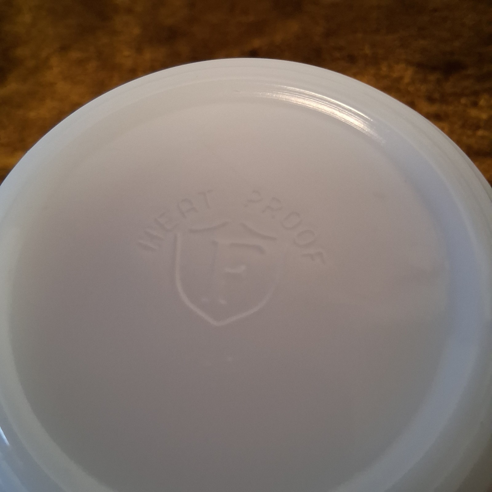 Vintage Federal Milk Glass Mug Phi Beta Lambda FBLA Future Business Leaders