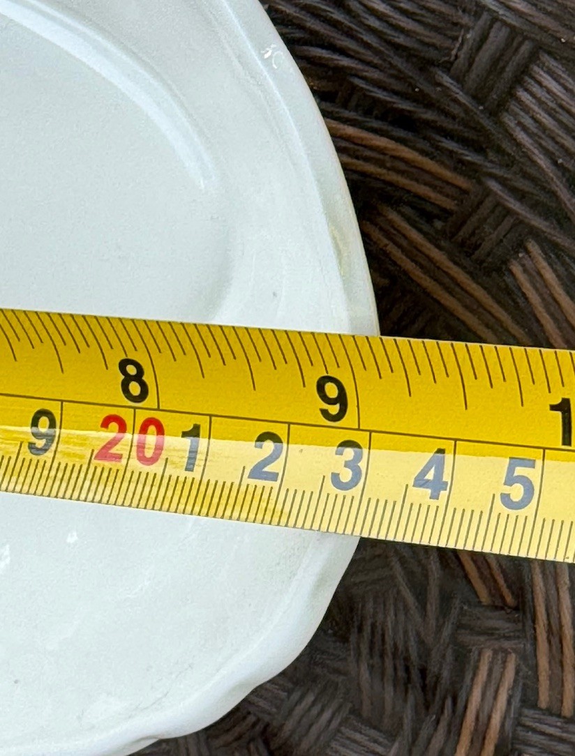 English Elegance Fine Bone China White Oval Bowl Ribbed Embossed Scalloped