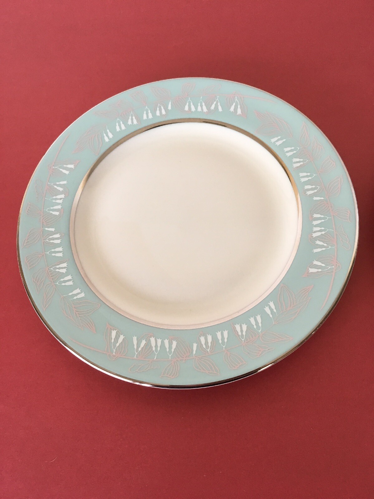 2 Vintage Nancy Prentiss Foxhall Bread and Butter Plates USA c1960s EUC 6 1/2″
