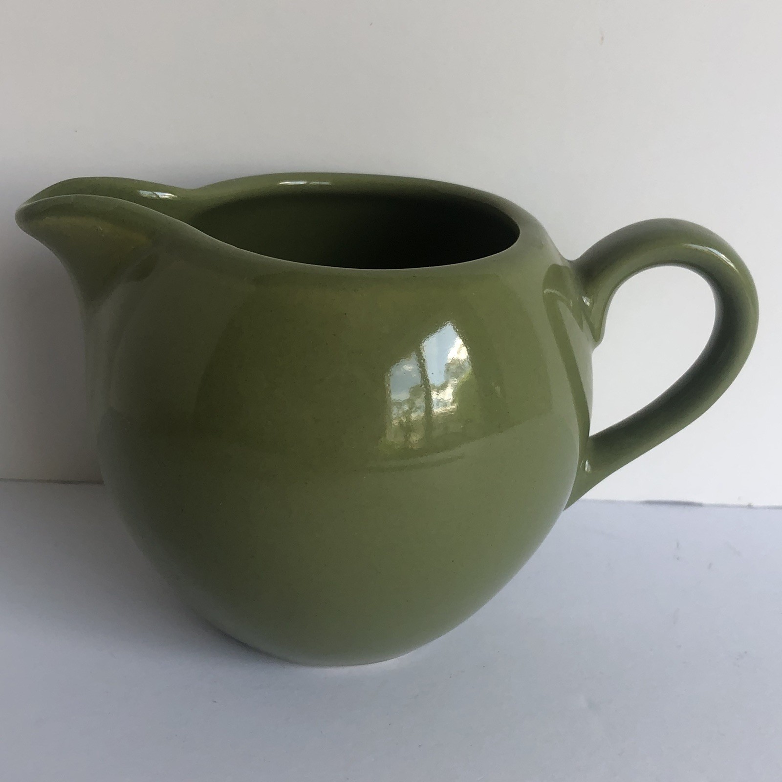 Royal Norfolk Olive Green Ceramic Dish Serving Set 7 Pieces Look New