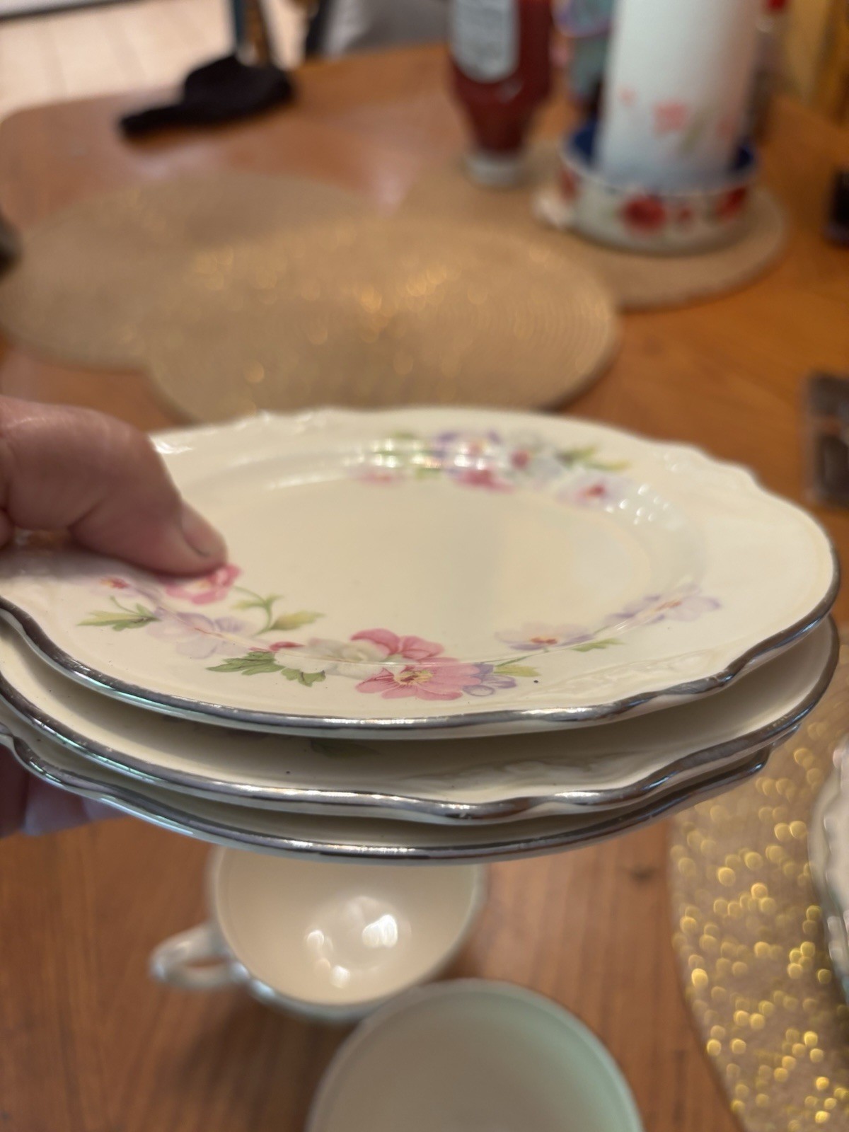Vintage Homer Laughlin Virginia Rose Mixed Lot of 20 Pieces