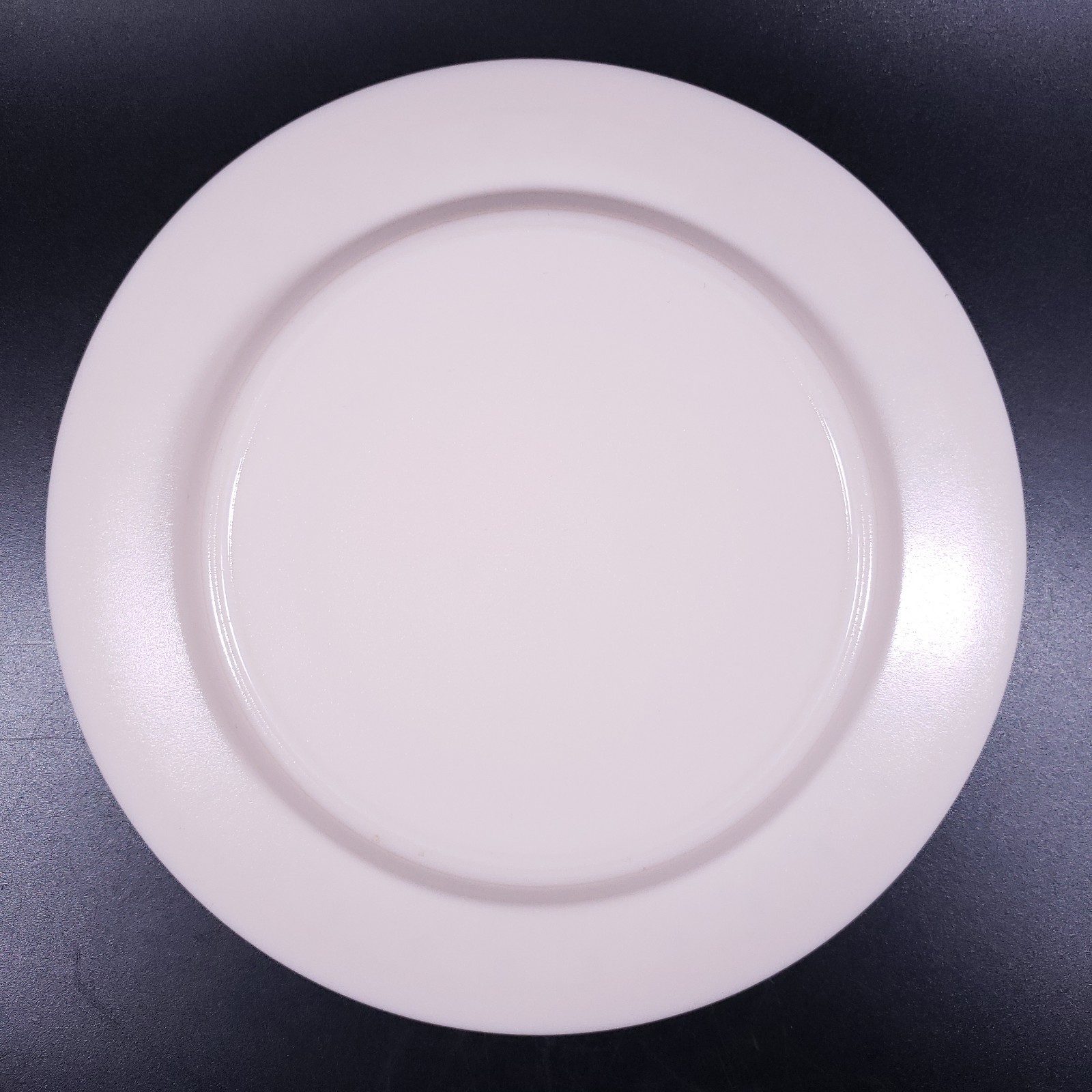 IKEA PARADISISK Off White Shell Pink Floral Tempered Glass SALAD PLATE SET