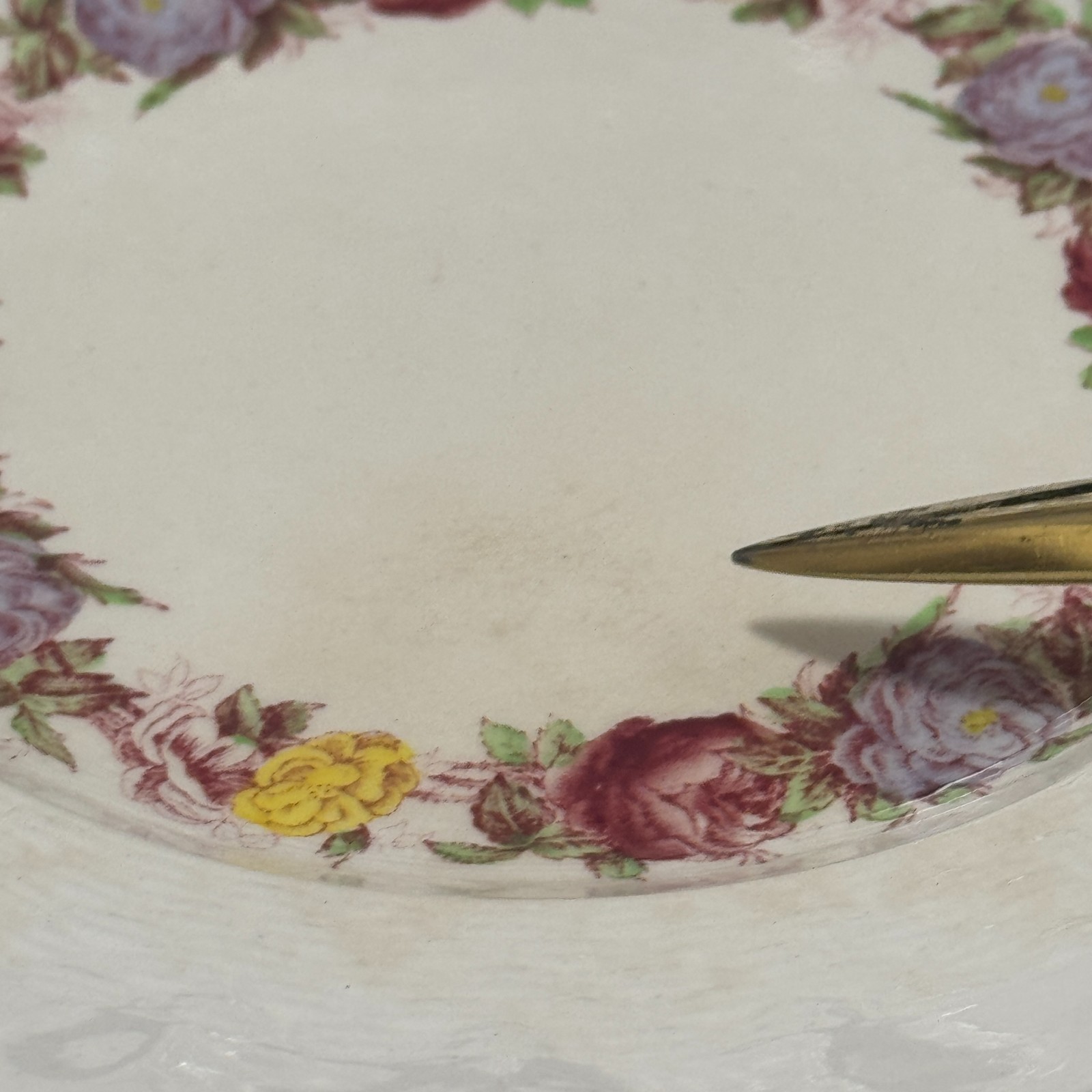 6 Copeland SPODE ROSE BRIAR Chelsea Wicker 6 1/2” Dessert Bread Butter Plates