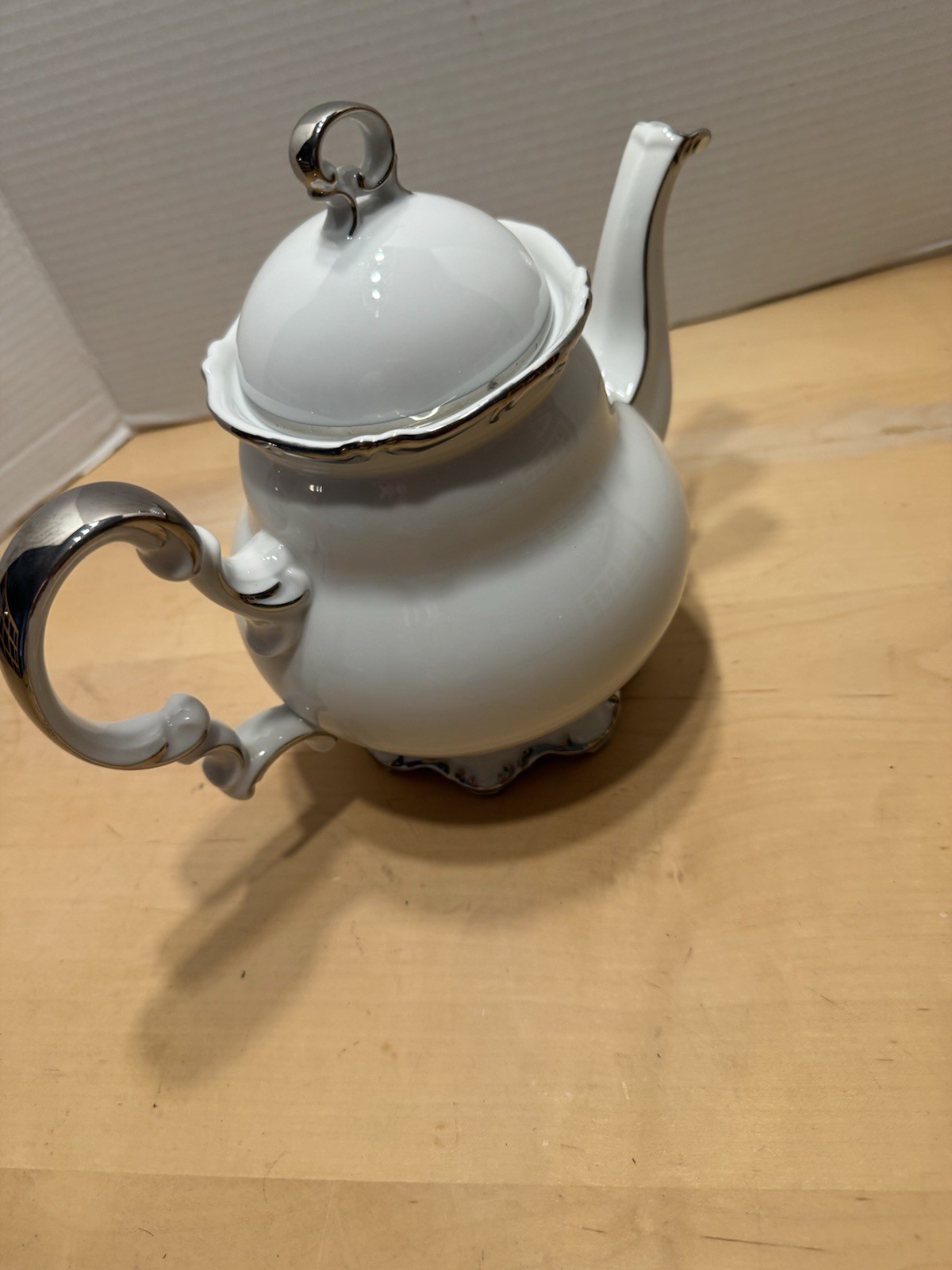 Vintage MIKASA 9267 Marlboro Fine China Tea Pot