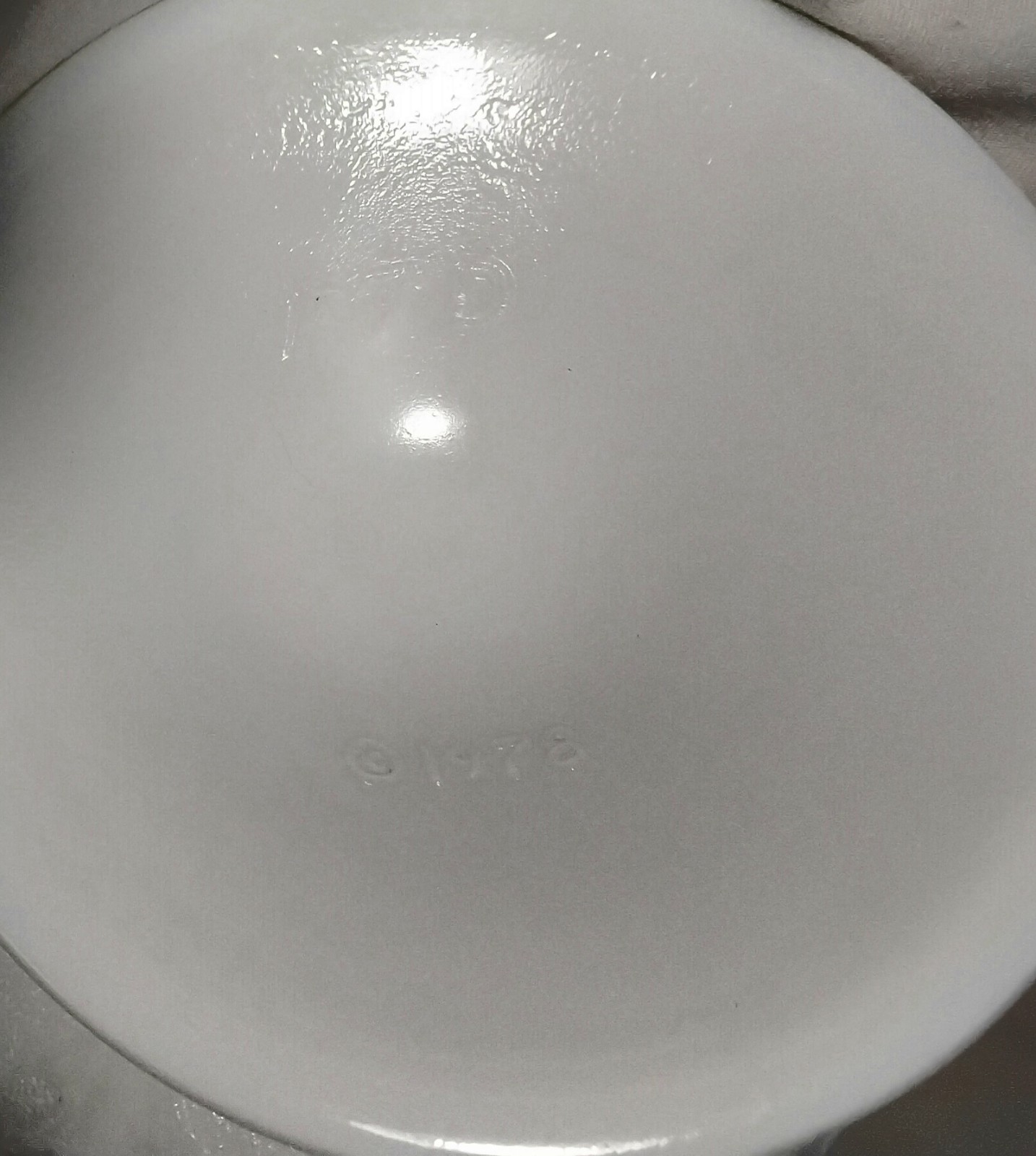 Vntg 1978 FTD Milk Glass Vase Dish Bowl Oak Leaf Pattern Compote Pedestal White