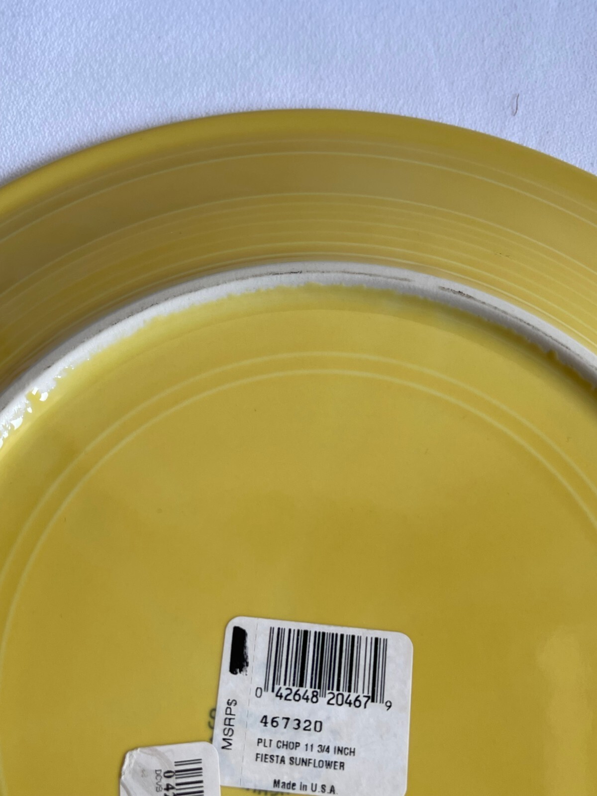 Fiesta Sunflower 11 3/4 INCH Serving Platter New With Tags.