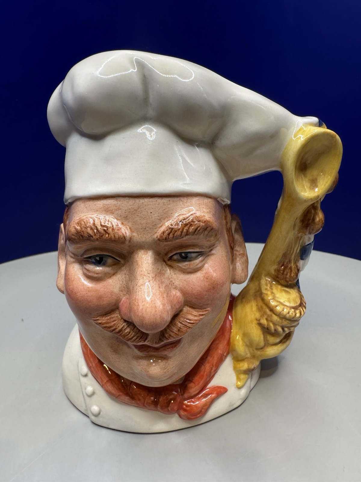 Royal Doulton Medium Character Toby Jug – ‘The Chef’ – D7103 – David Biggs 1997