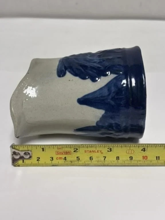 Antique Old Sleepy Eye Creamer Pitcher 4” Tall Unmarked, excellent condition