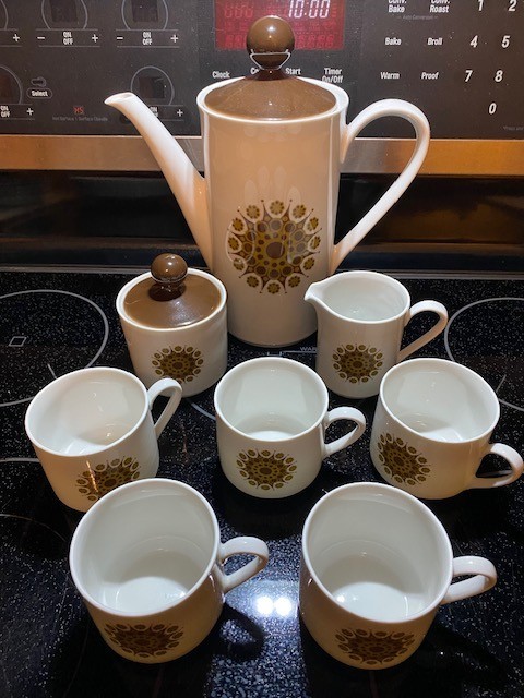 Rare 20 Pc. Mitterteich Bavarian Porcelain Coffee/tea Service for 5: K-880/2