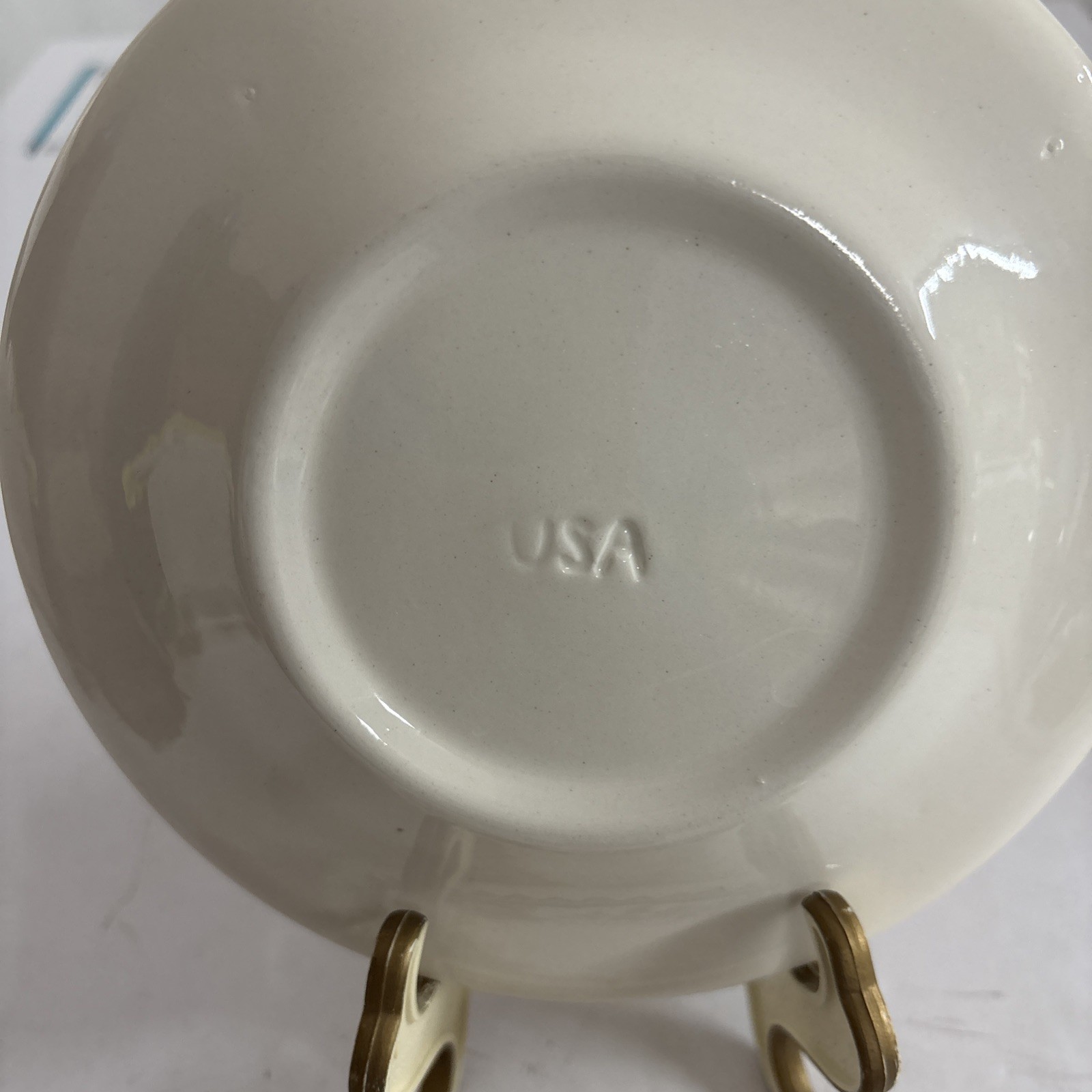 4 Vintage Royal China Hampshire Vendome 6 1/2″ Bread Plates Brown Mums Flowers