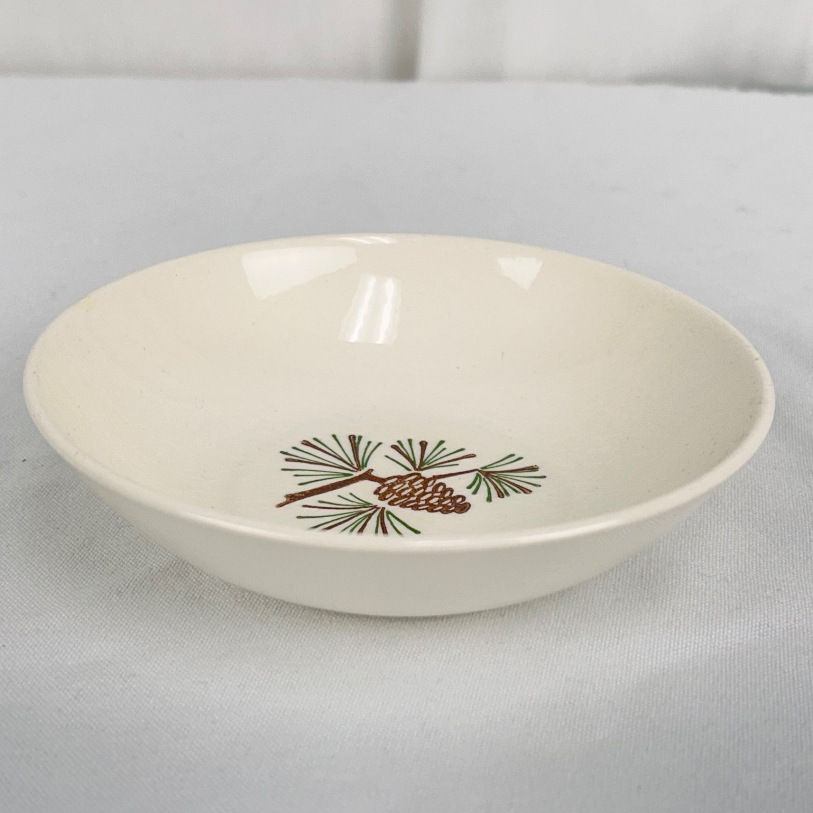 Vintage MCM Stetson Misty Pine 5 1/4 Dessert/Fruit/Berry Bowl -You Pick Quantity