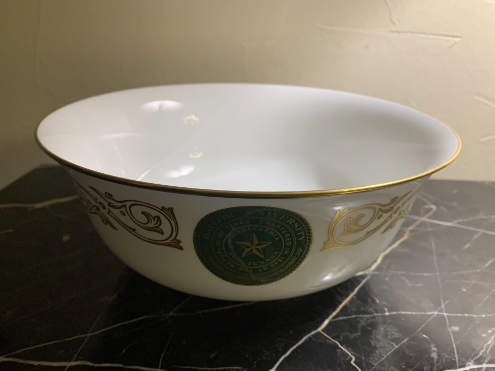 Ltd Ed 1981 Baylor University Royal Worcester Bowl Made in England
