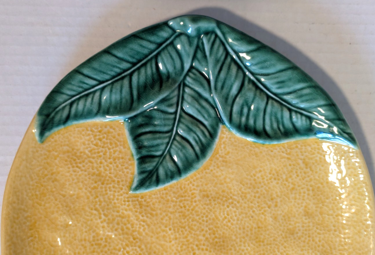 Bordallo Pinheiro Lemon Serving Platter 9″ x 12″ – Made in Portugal – Lovely!