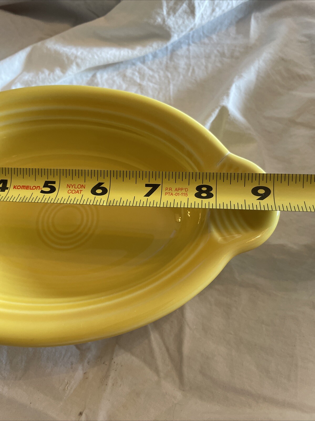 Fiesta 9 1/8 Inch Oval Individual Casserole 13 OZ Sunflower
