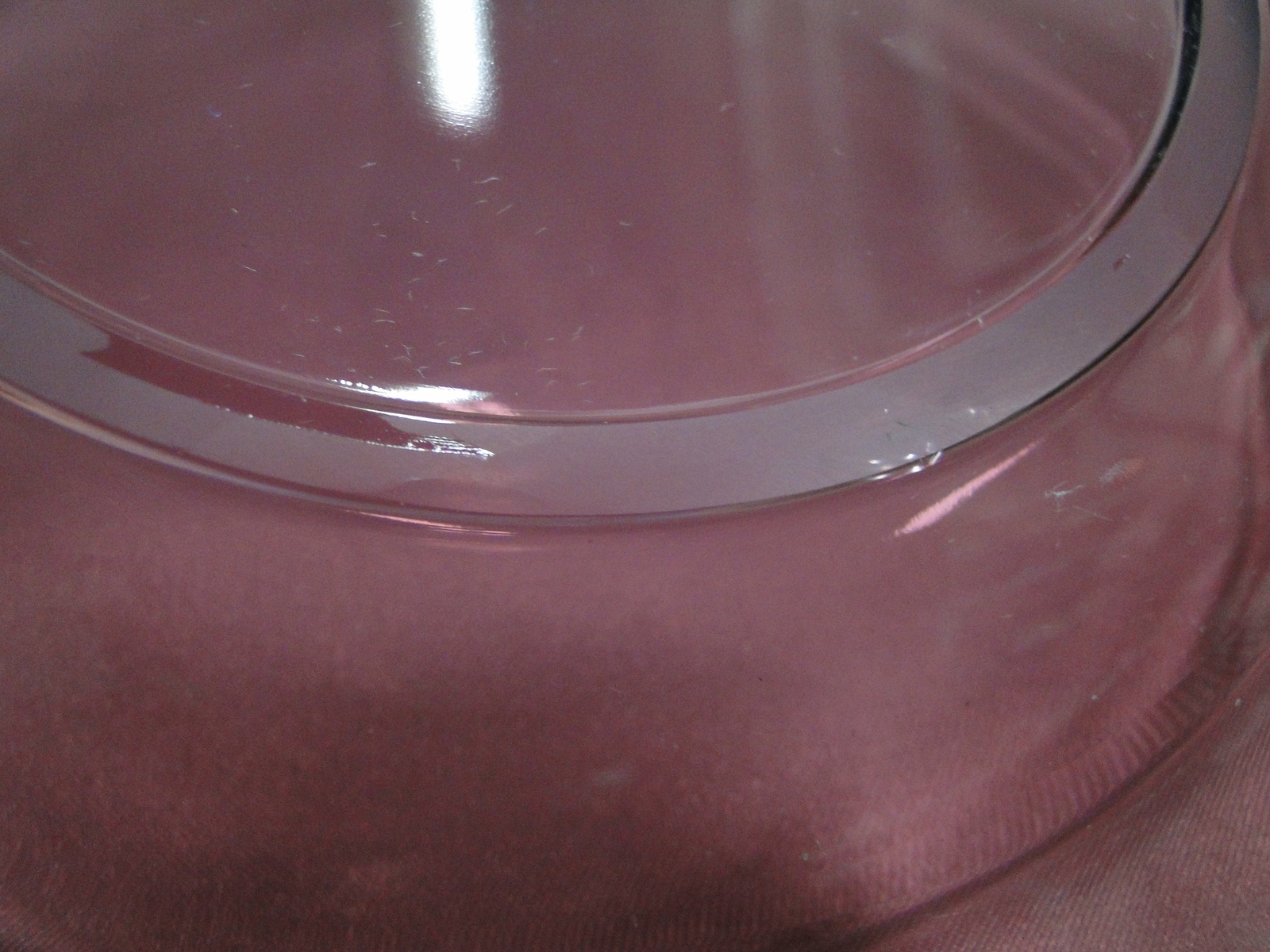 Diamond Glass Co. 99 Amethyst Luncheon Plate (s), 8″