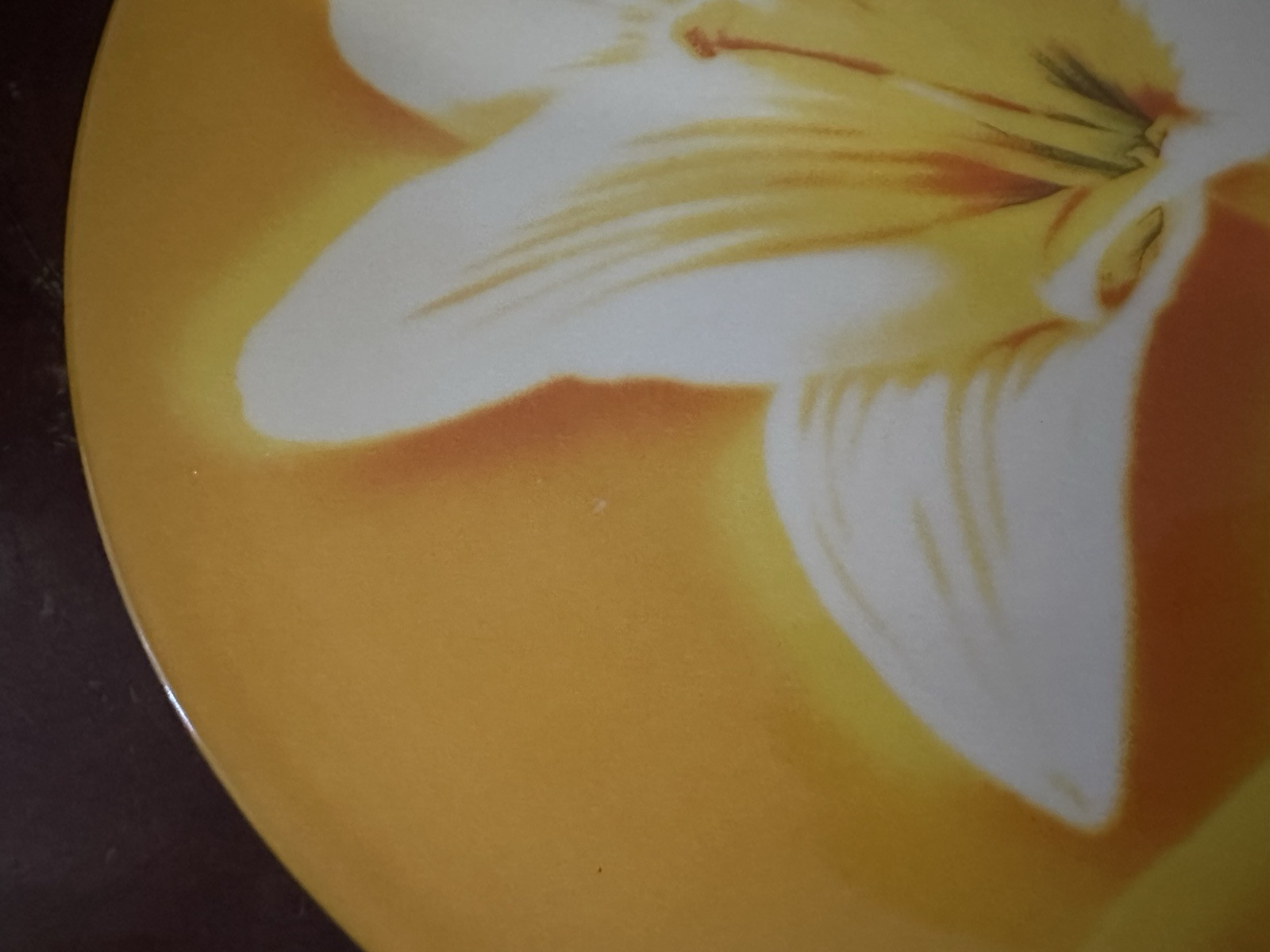Four Piece Floral Decorated Givinchy Dinner Plates
