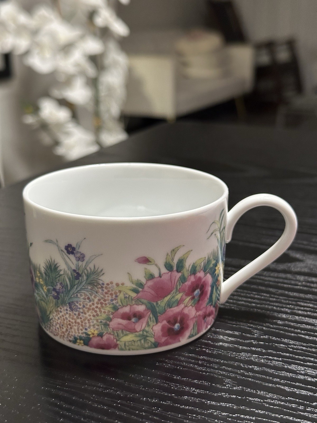 Vintage Nikko Fine China Secret Garden Tea Cup Patra Thailand Replacement Rose