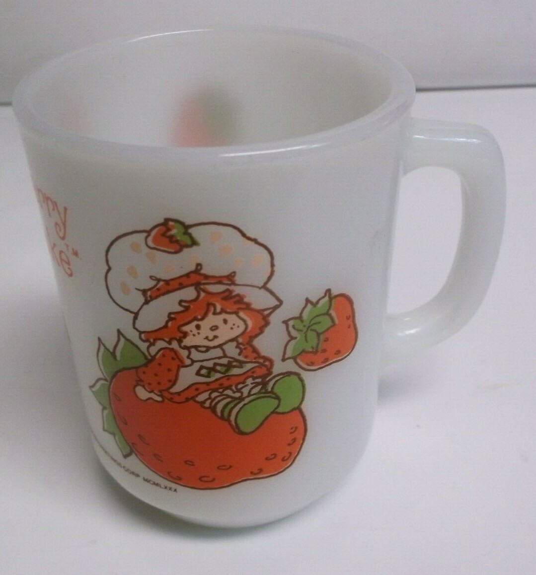 Strawberry Shortcake Mug by Anchor Hocking American Greetings 1980