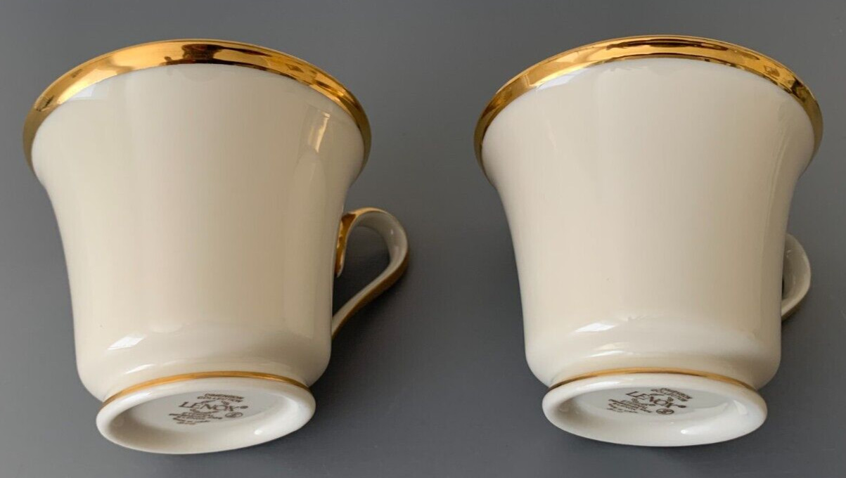 Lenox Eternal Dimension Collection Plates Bowls Cups 2 Place Settings, Set of 12