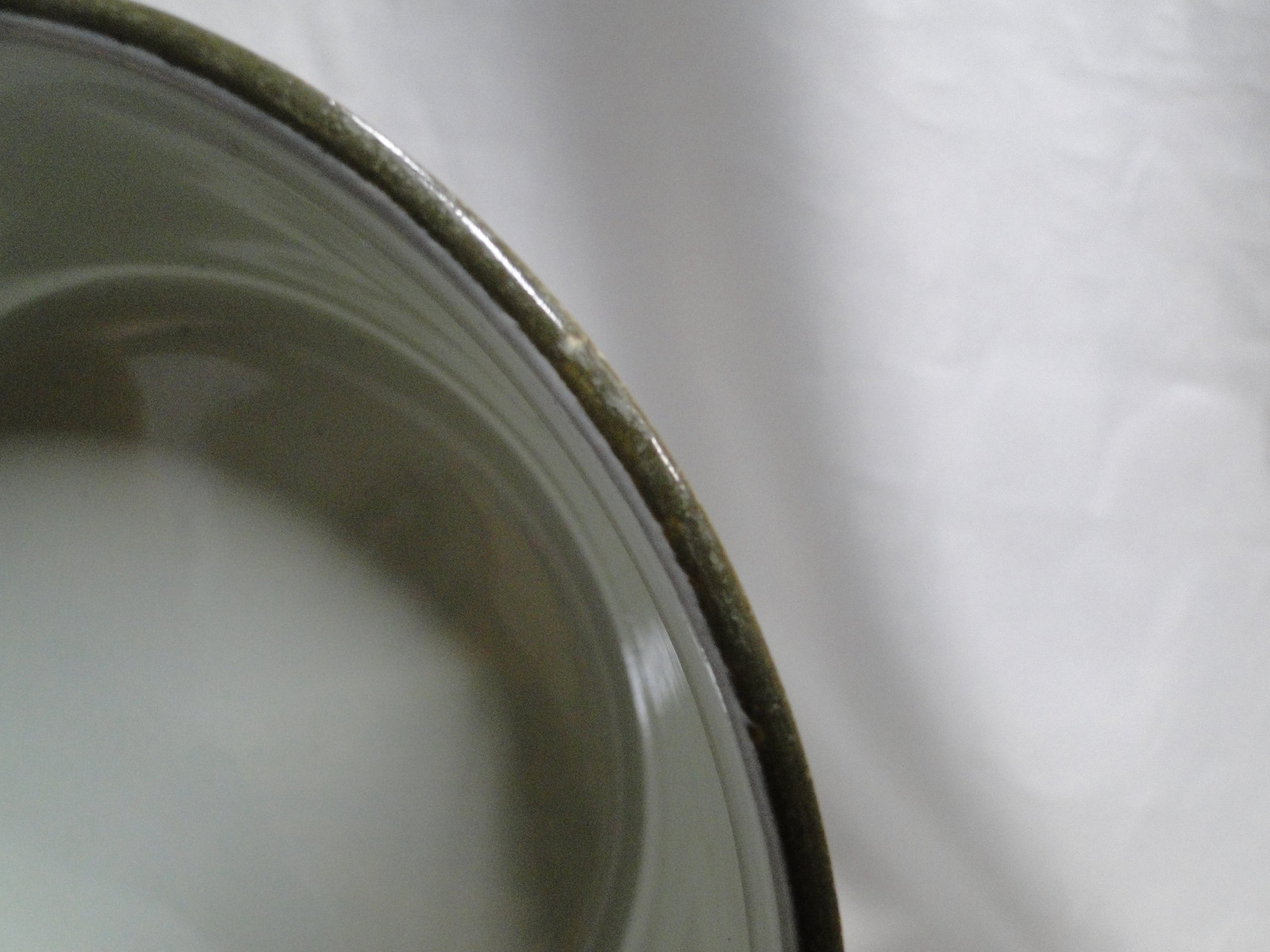 Denby-Langley Camelot Dark Green: Fruit Bowl (s), 5 1/8″ x 2″ Tall