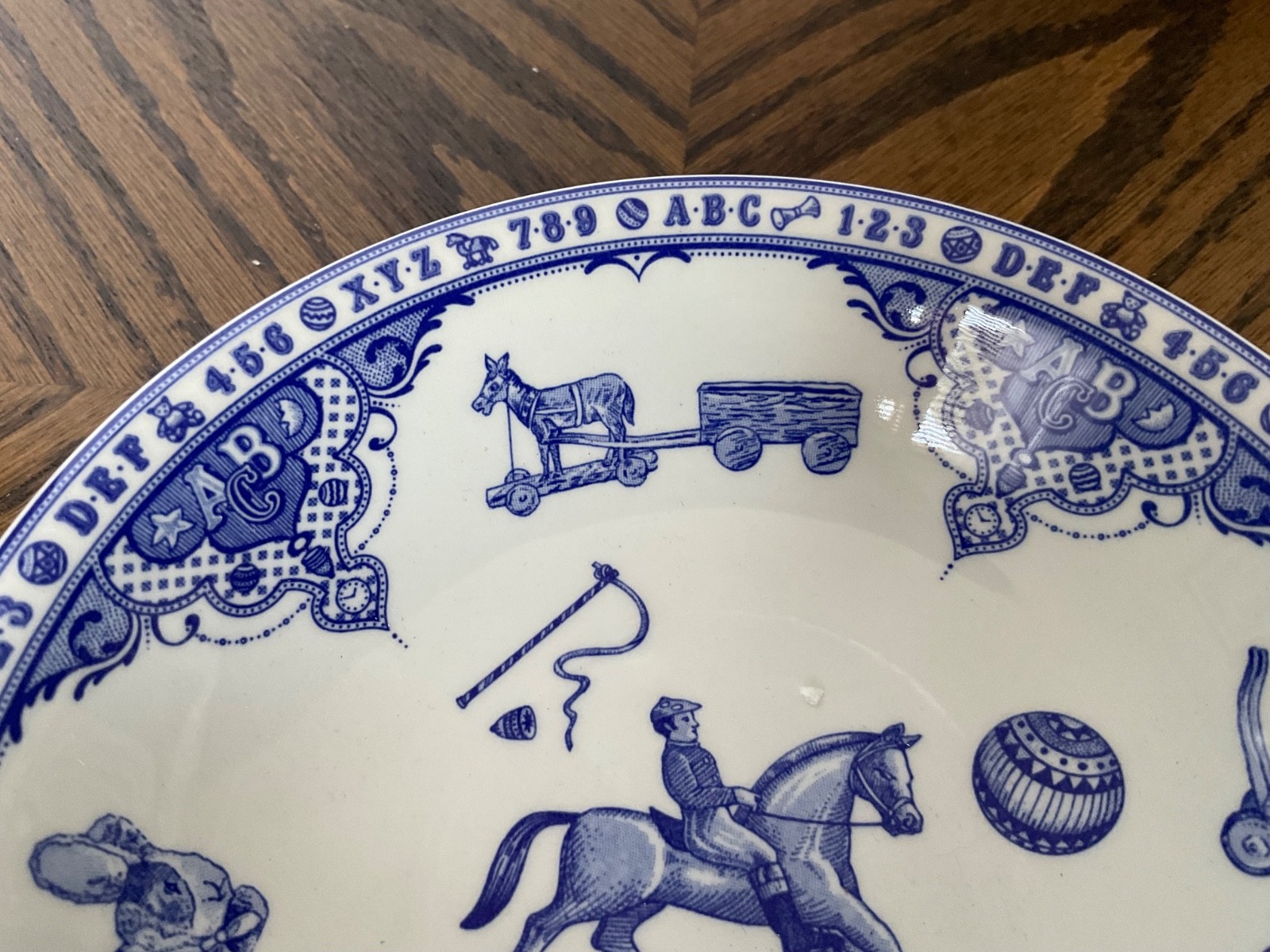 Spode Edwardian Childhood 2 Cereal Bowls 6 1/4″