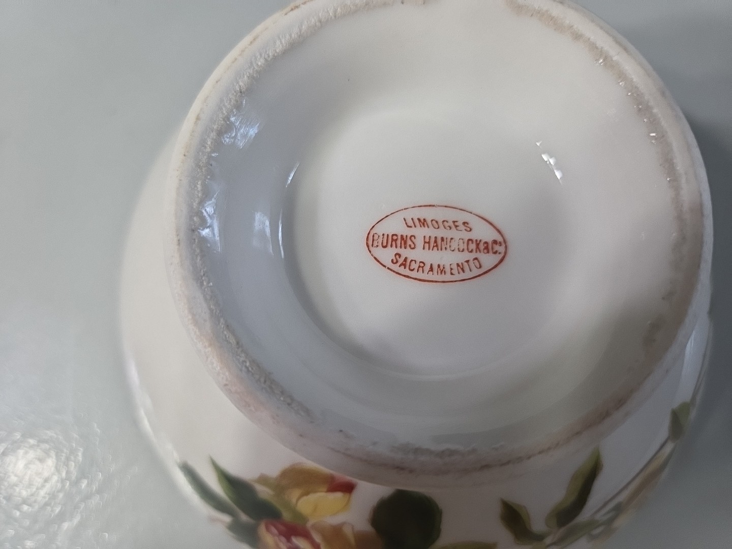 Limoges Bowl – 6 Inches Diameter And 3 Inches Tall