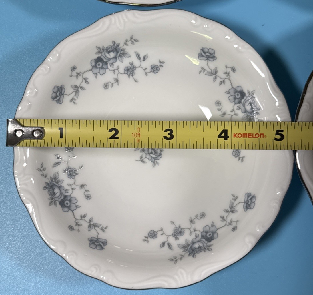 Johann Haviland Bavaria Germany Fine China Blue Garland 5⅛” Fruit Bowls- 8