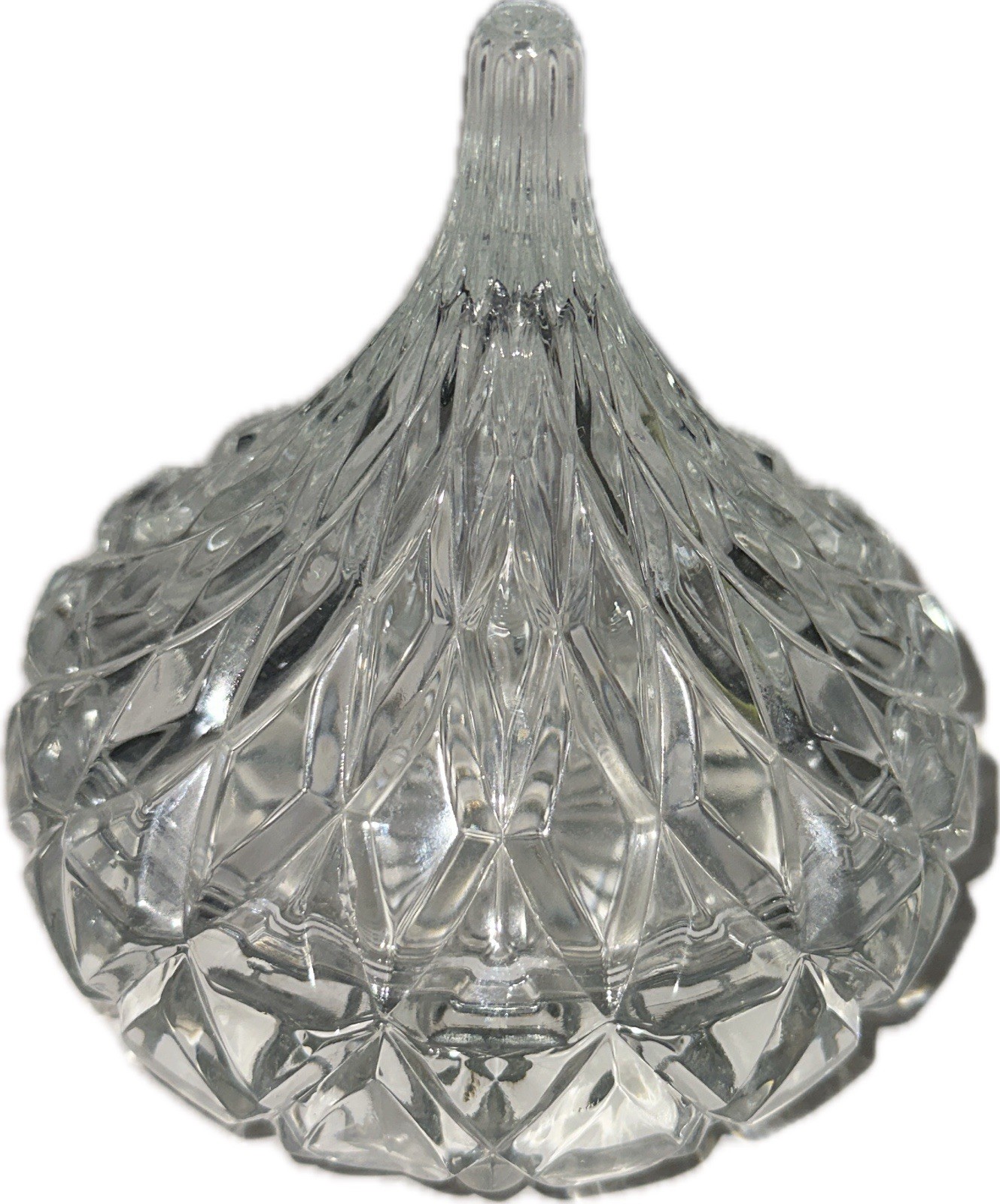 Hershey’s Godinger Crystal Kiss Candy Dish with Top