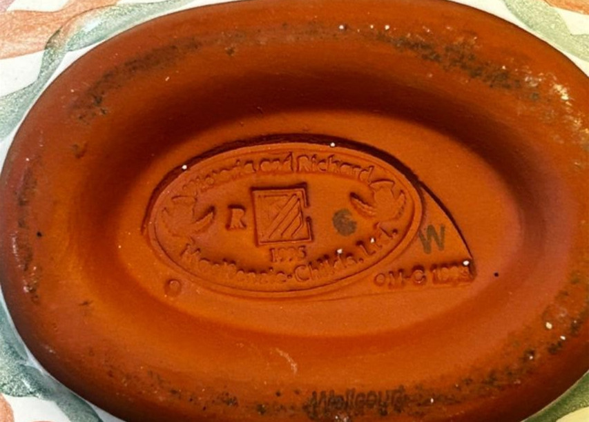Mackenzie-Childs Wallcourt Chowder Bowl Rare Fenwick / Manchester (1995?)