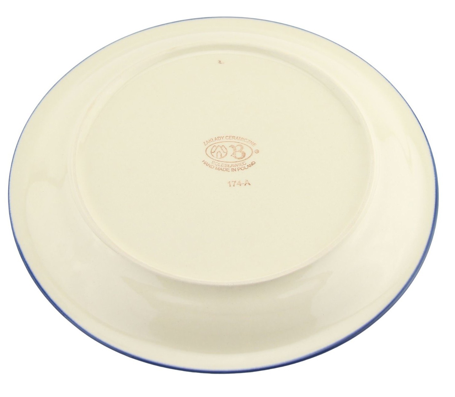 Polish Pottery Dinner Plate 10.75″ Zaklady Boleslawiec Ceramic Dinnerware
