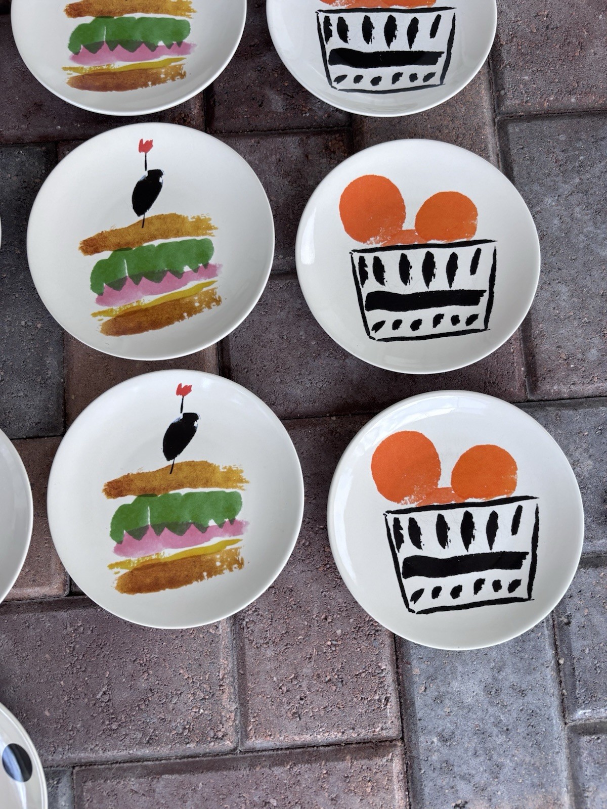 Set Of 18 Lenox Kate Spade New York All In Good Taste Appetizer Dessert Plate 6”