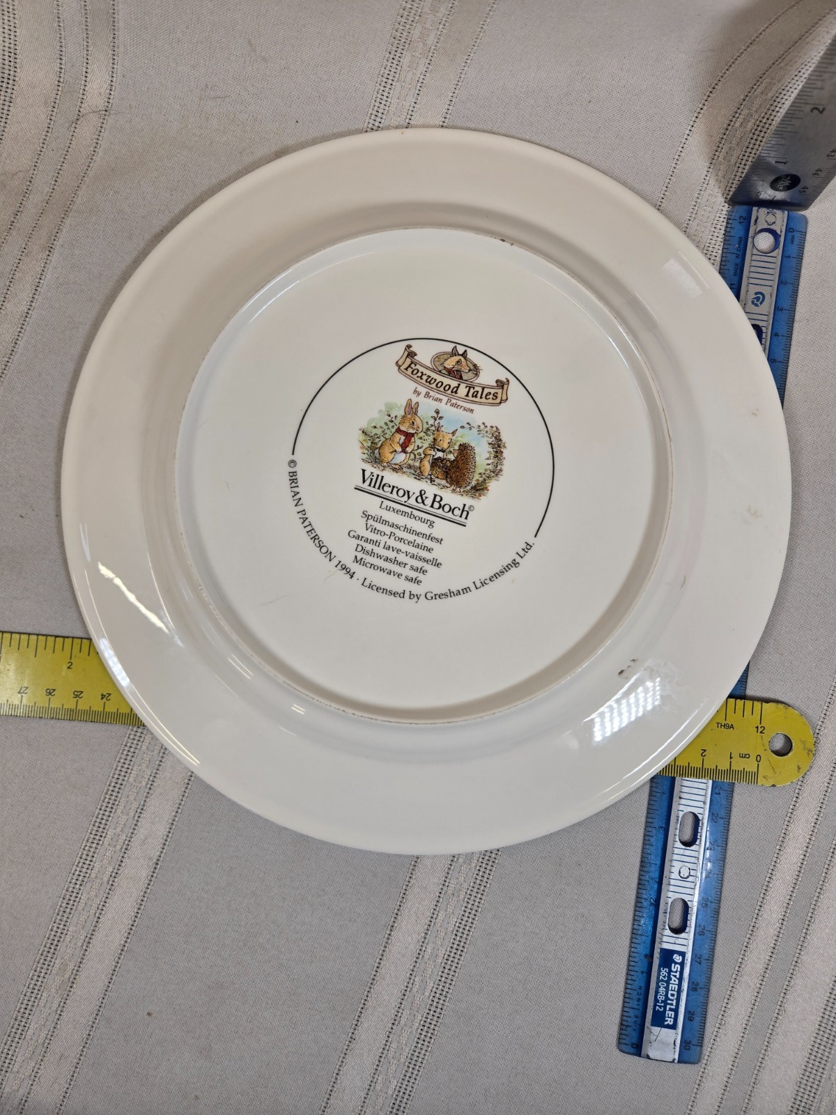 Villeroy & Boch Foxwood Tales Dinner Plate picnic 10 3/8″ Summer