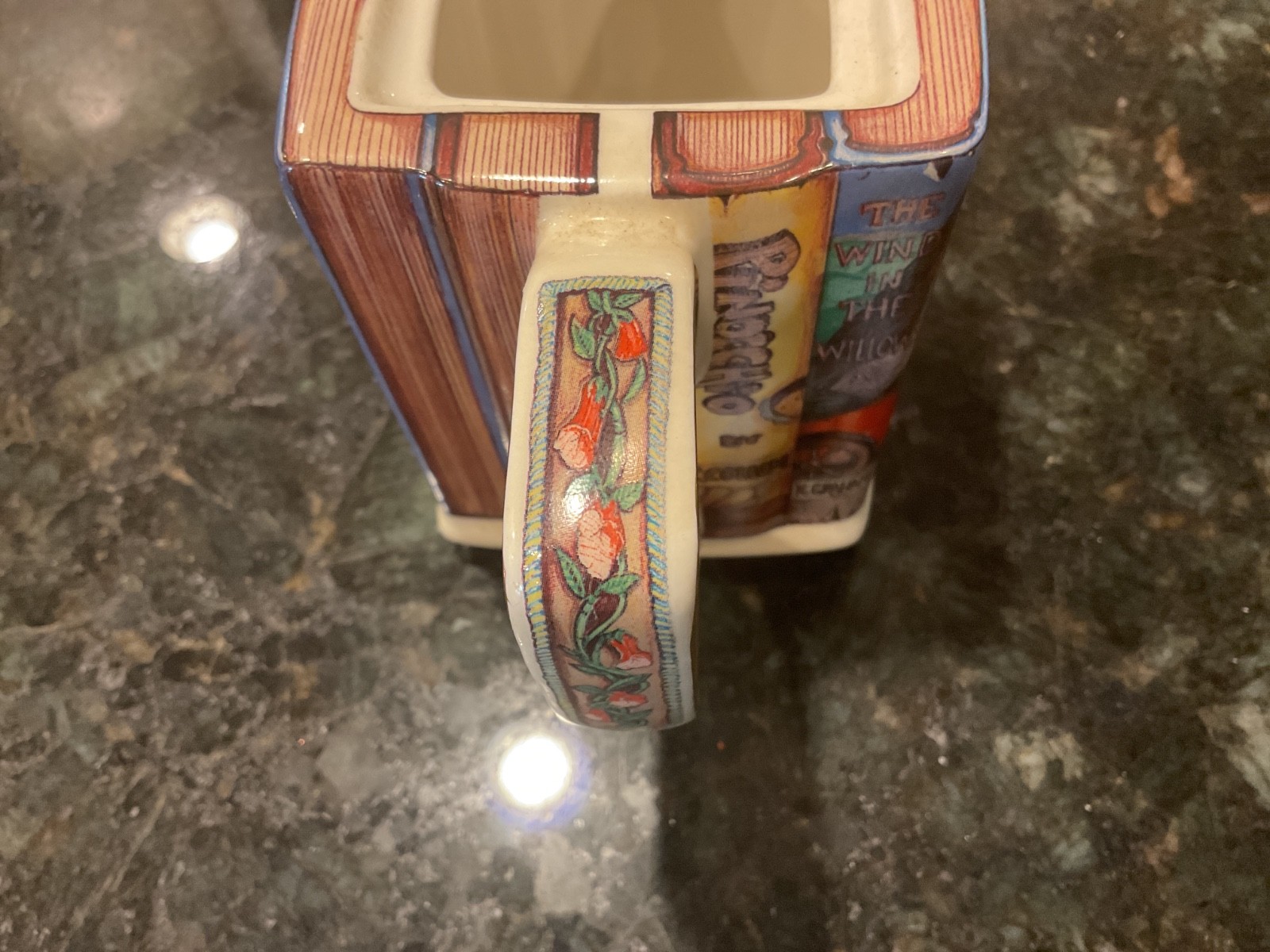 James Sadler Windsor Teapot “WIND IN THE WILLOWS” Kenneth Graham Mint Condition