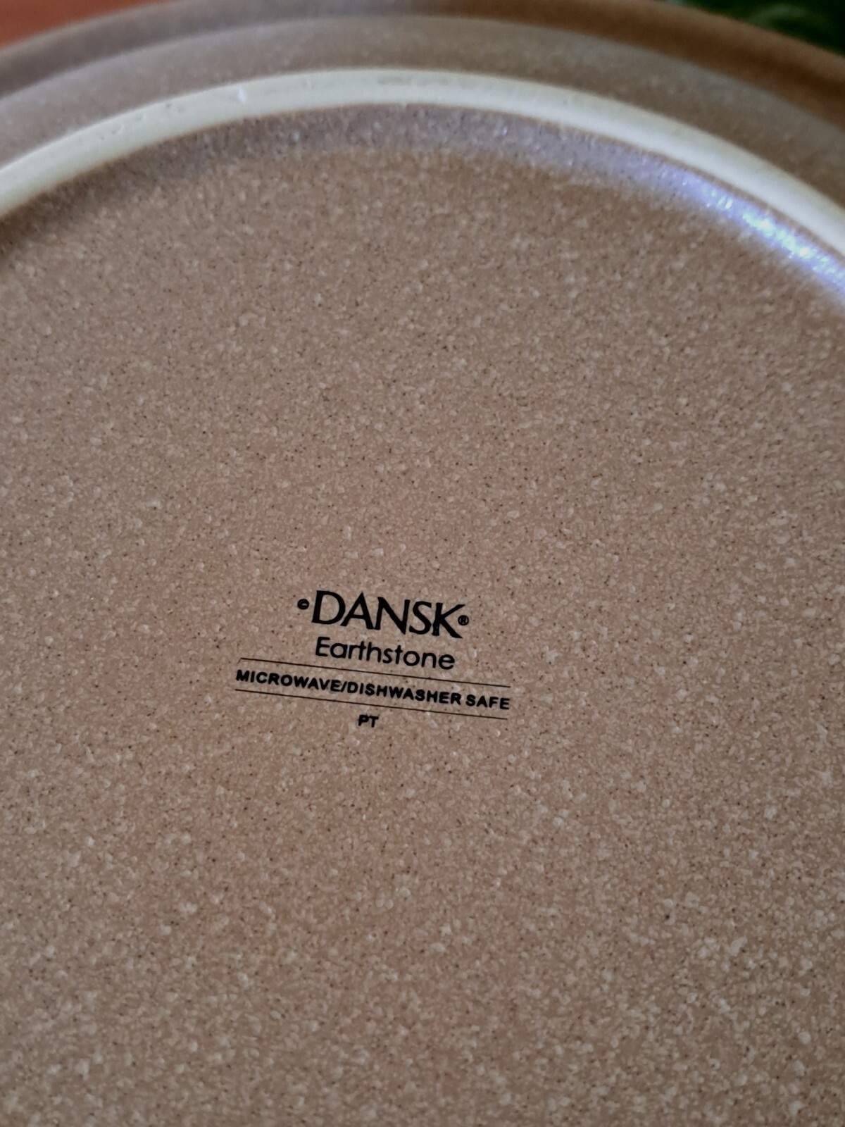Dansk EARTHSTONE Sand Beige Bowl 12.5″ Stoneware Serving Salad Scandi Rustic