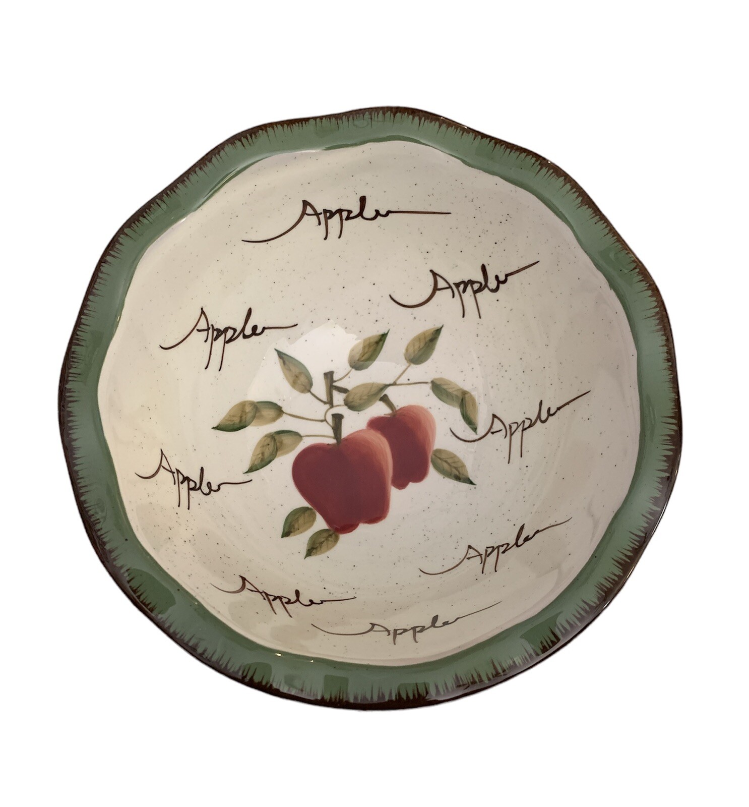 Home Interiors Apple Orchard Collection Dip And Chips Iron Tier Display Stand